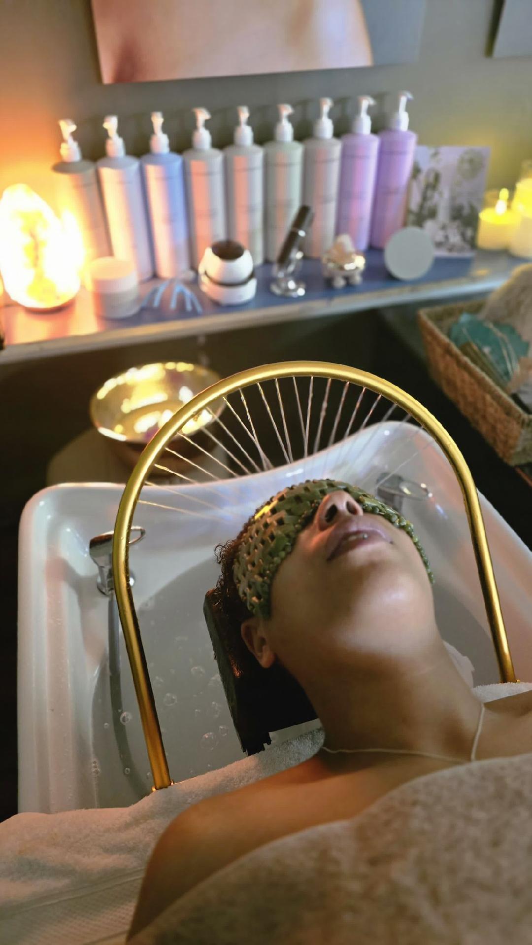 Come try our Japanese Head Spa in the Jewellery Quarter