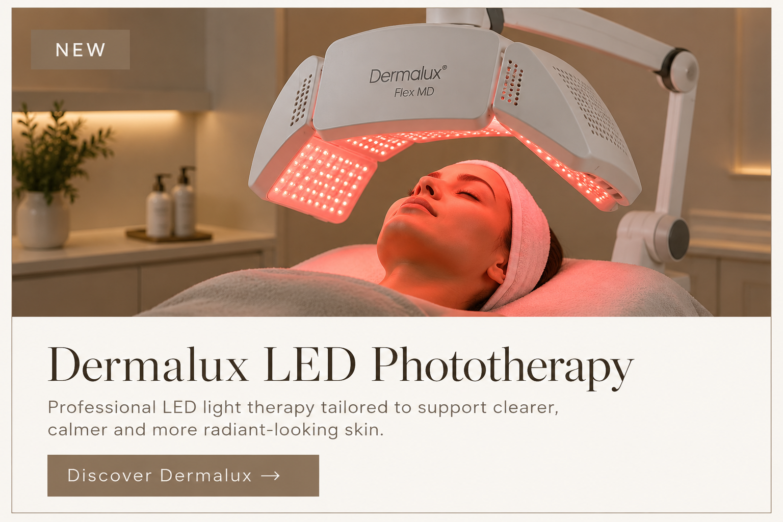 Dermalux LED Phototherapy at Harborne Spa & Clinic