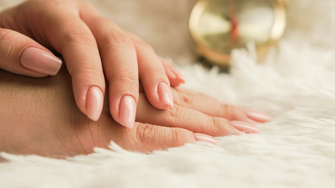 Professional manicure and pedicure treatment